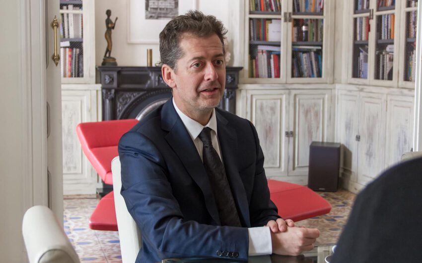 Tq Robert Punkenhofer, cultural manager, founder of Art & Idea, and entrepreneur Carl Suchy, Barcelona