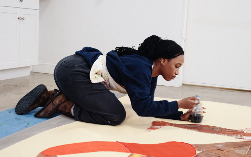 TQ Tschabalala Self Christian De Fonte